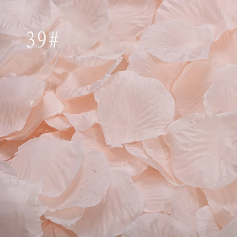 Лепестки роз 1000 шт./лот Свадебные аксессуары Искусственные цветы для свадьбы