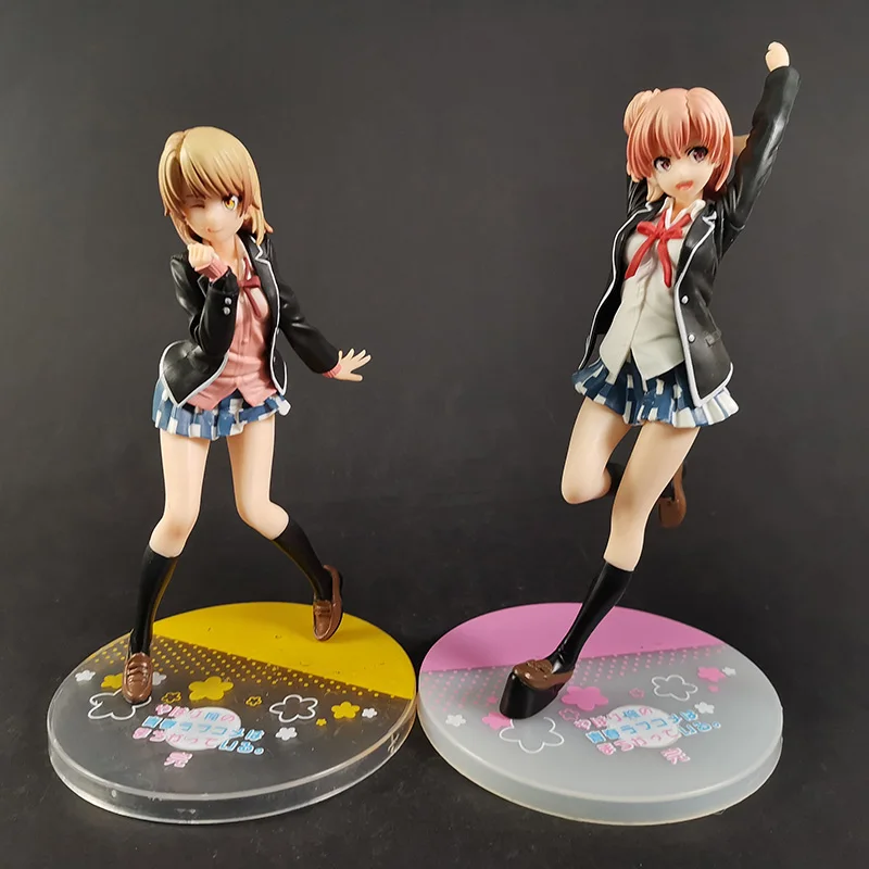 

My Teen романтическая комедия SNAFU Isshiki Iroha / Yuigahama Yui фигурка из ПВХ игрушки Аниме Фигурка