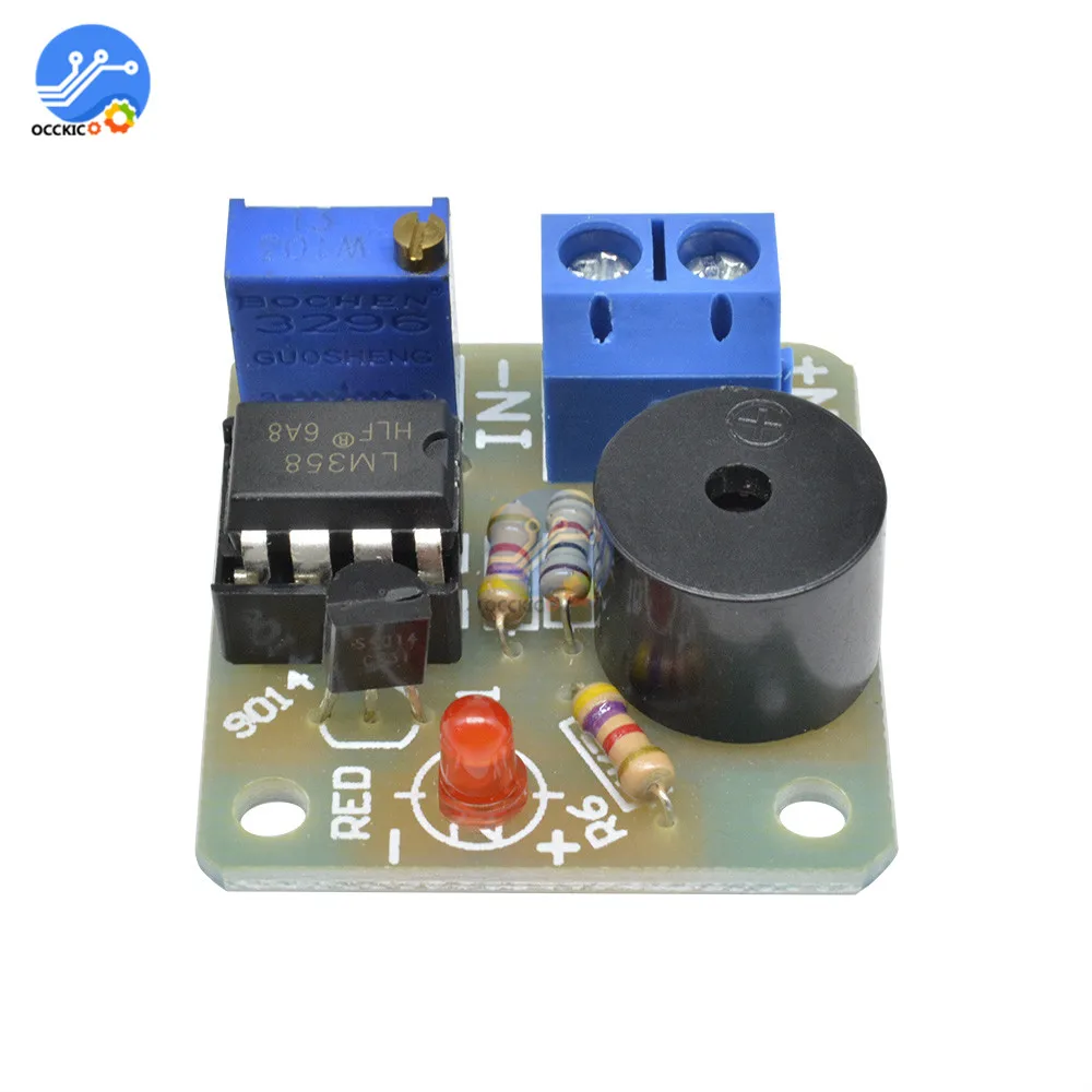 12 В Новый Аккумуляторный звуковой светильник сигнальный сигнал модуль