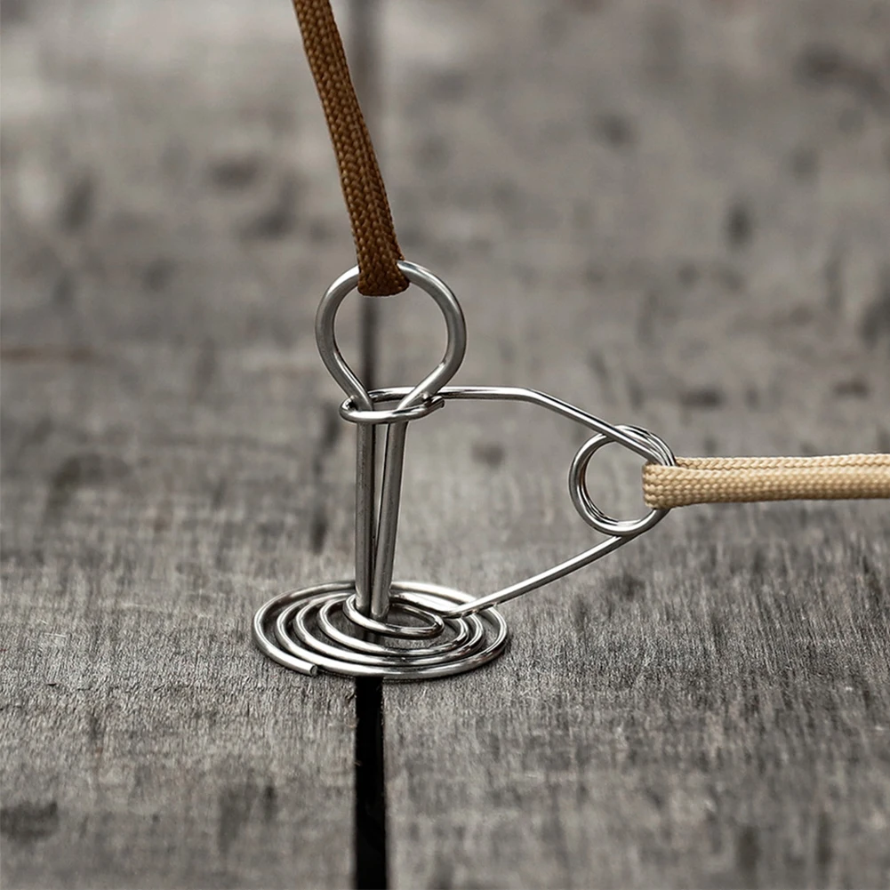 10 шт./компл. подвеска-Осьминог в форме спирали прочная веревочная Пряжка