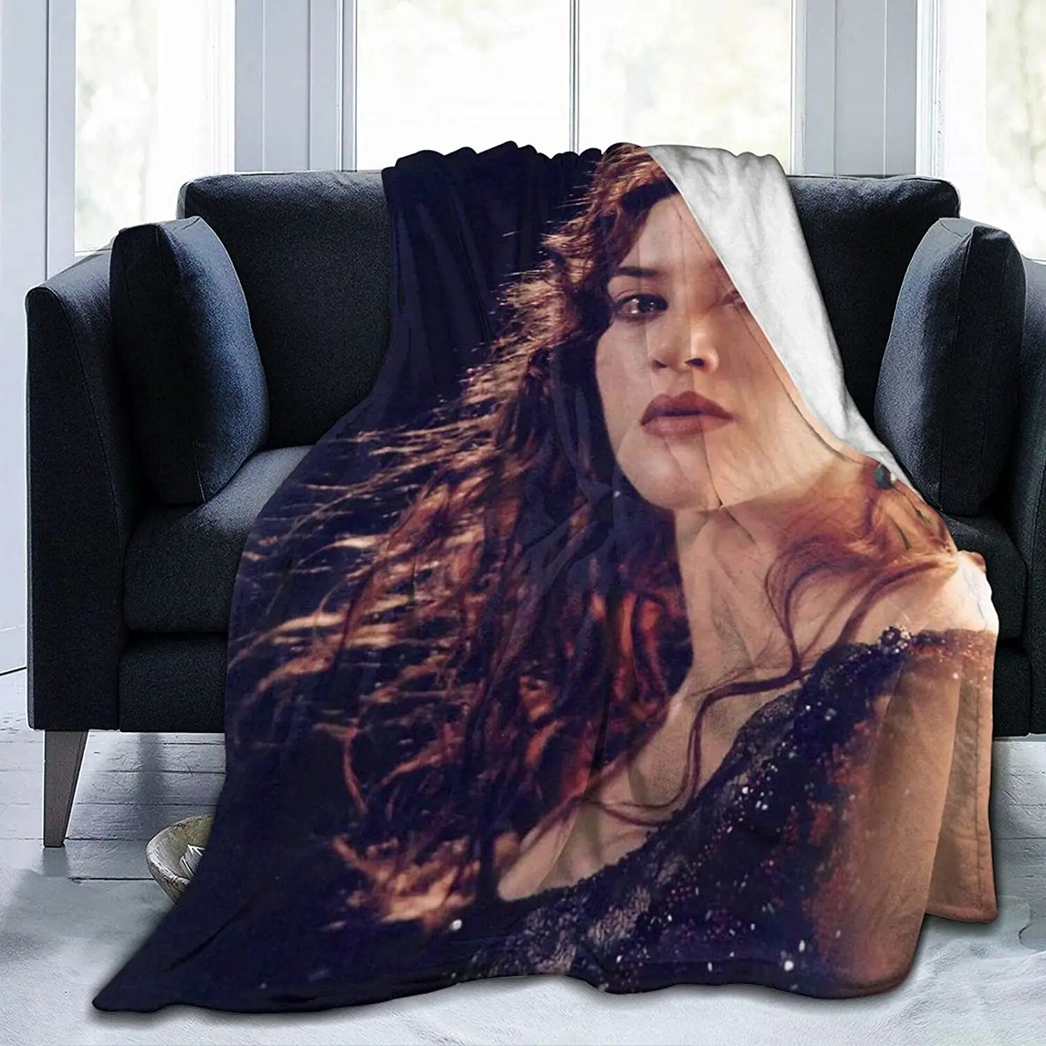 

Faroutx Kate Winslet одеяло с 3D рисунком Одеяло с ягненком одеяло плюшевое одеяло постельное белье декоративное одеяло для гостиной спальни общежит...