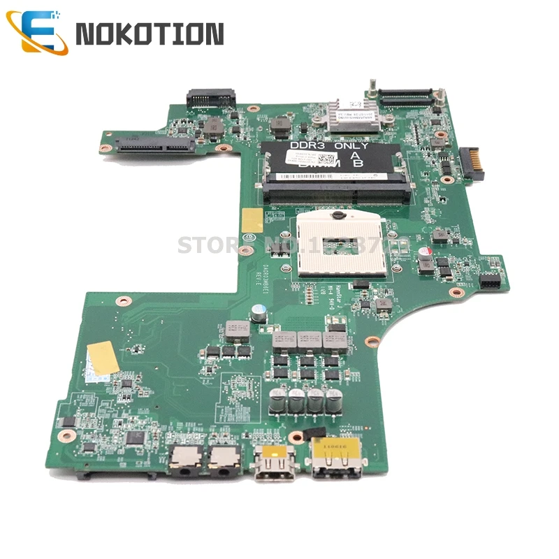 Материнская плата NOKOTION DA0R03MB6E1 для ноутбука DELL Inspiron 17R N7110 HM67 GMA HD DDR3 | Компьютеры и
