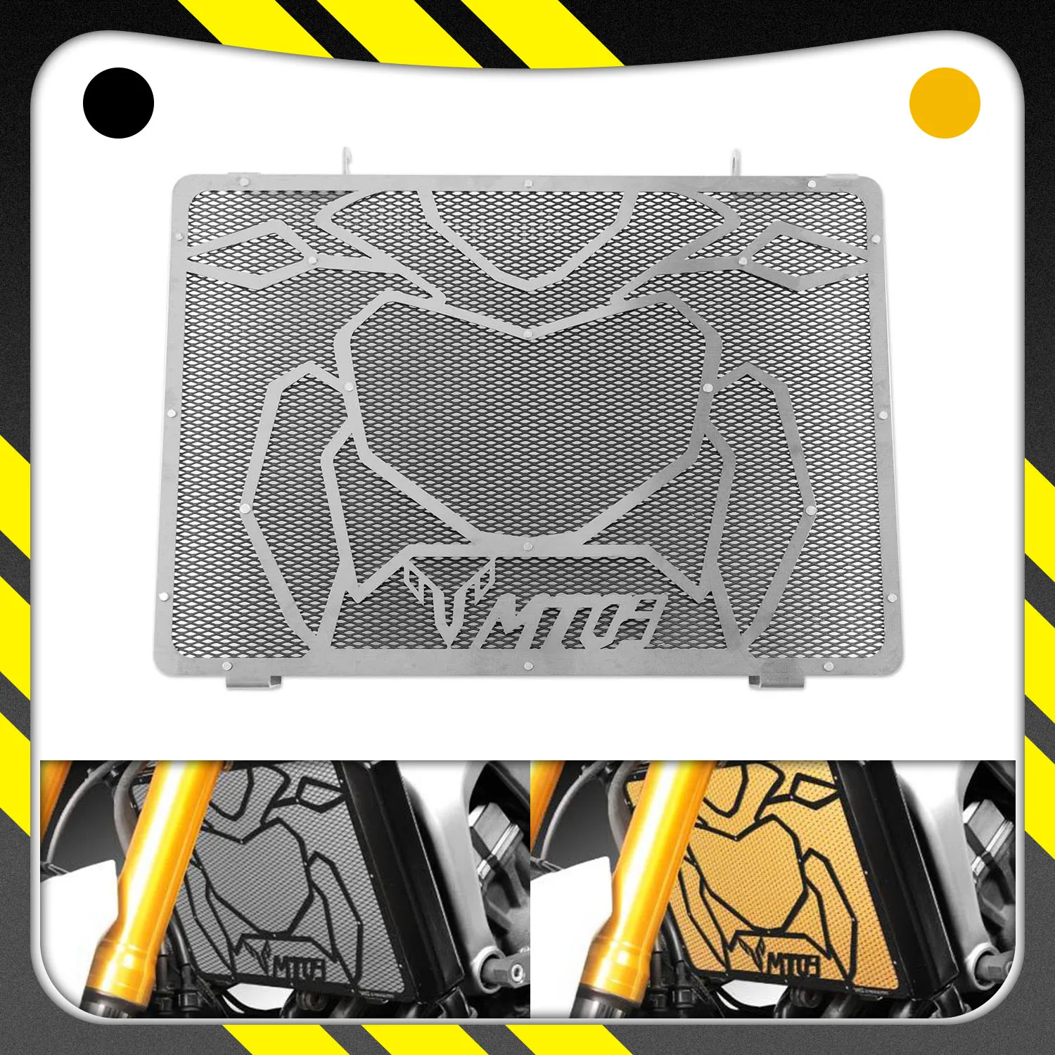 

For Yamaha MT-09 MT09 MT 09 FZ-09 FZ09 FZ 09 2014-2017 Motorcycle Radiator Guard Grille Guard Cover Protector