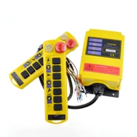 12v 380vac 1 speed 2 transmitters control hoist crane radio remote control push button switch system controller