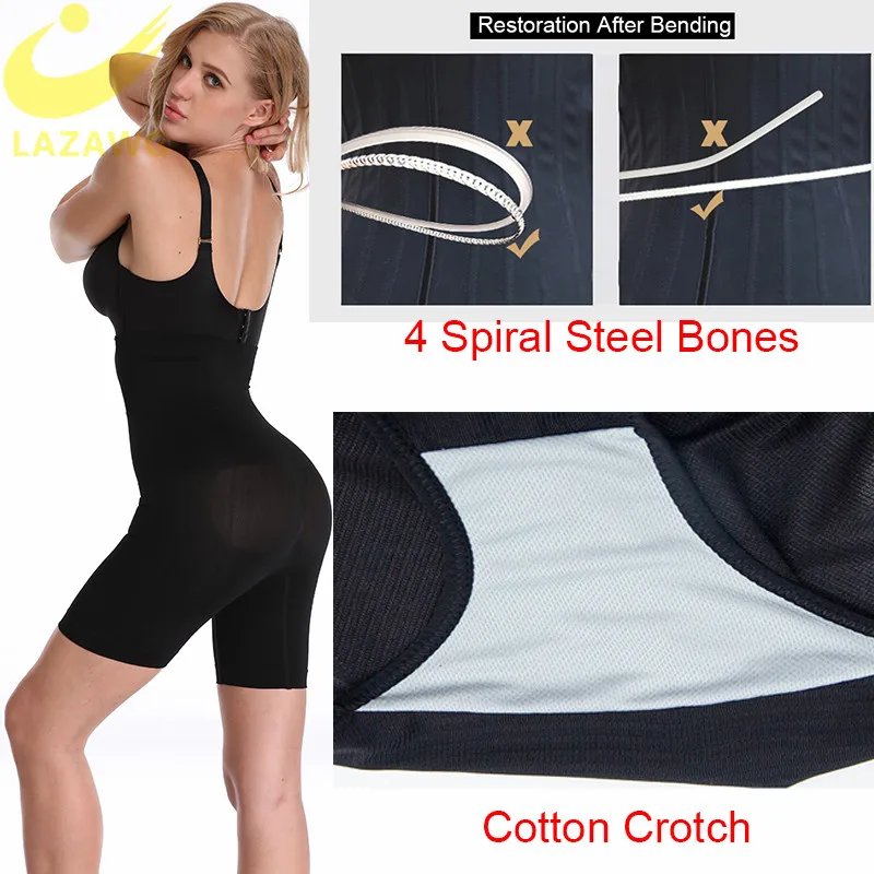 Трусики-бойшорты Женские Бесшовные со стальными косточками и полным покрытием |
