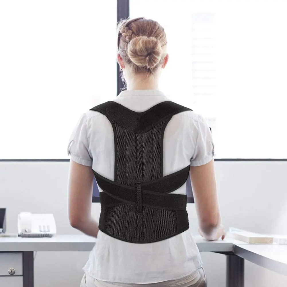 

Back Support Posture Corrector Scoliosis Back Brace Spine Corset Belt Shoulder Therapy Support Poor Posture Correction Belts