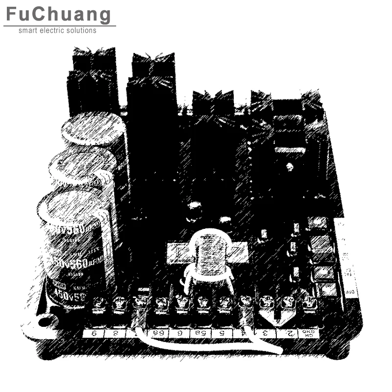 

VR6 автоматический регулятор напряжения для дизельных генераторов Замена VR3 K65-12B AVC63-12B1