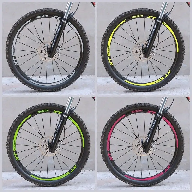 Обод стикеры/Велосипедов SHIMANO XT M785/горный велосипед колесная наклейка/26er.27.5er.29er