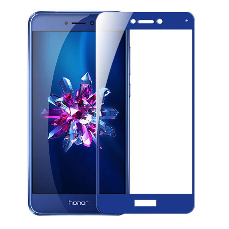 Чехол с полным покрытием из закаленного стекла для Huawei Honor 8 lite стеклянный