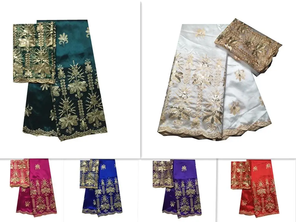 Высокое качество Джордж белая кружевная ткань Африканская французская сетка