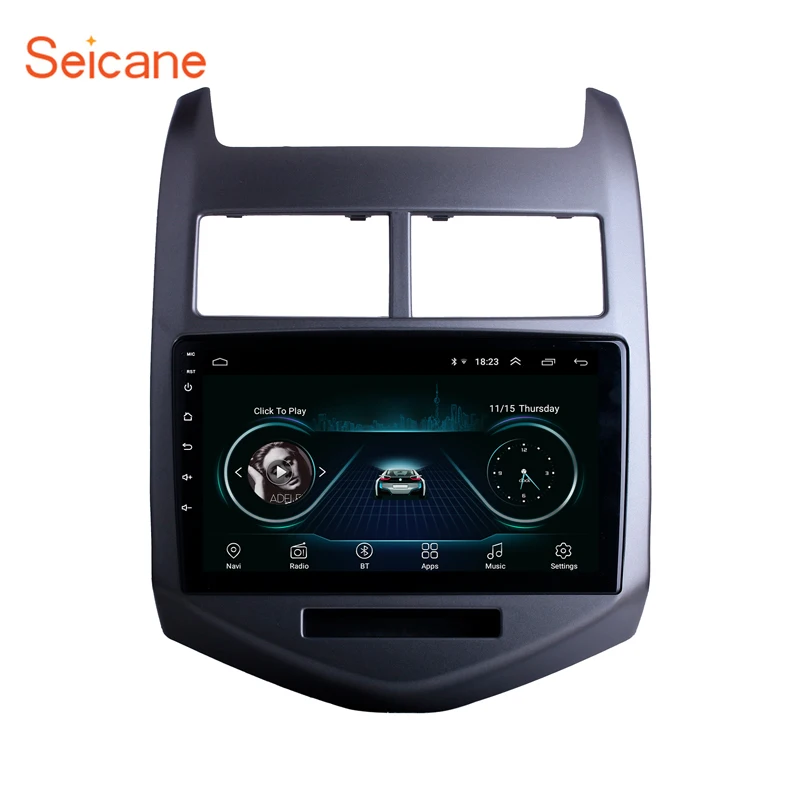 Seicane Android 9 1 радио GPS навигационная система для 2010 2011 2012 2013 Chevy Chevrolet AVEO Bluetooth