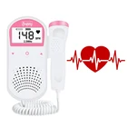 Цифровой портативный фетальный допплеровский монитор ультразвуковой детский детектор сердечного ритма Карманный беременный допплер ЖК-дисплей нерадиционный доплер для беременных допплер фетальный ультразвуковой аппарат