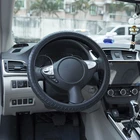 Универсальный шины с мягкой текстурой мульти Цвет Мягкая силиконовая накладка на руль перчатки чехол рулевого колеса автомобиля нескользящий авто аксессуары