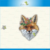 flower fox metal cutting dies 2021 new diy molds scrapbooking paper making die cuts crafts