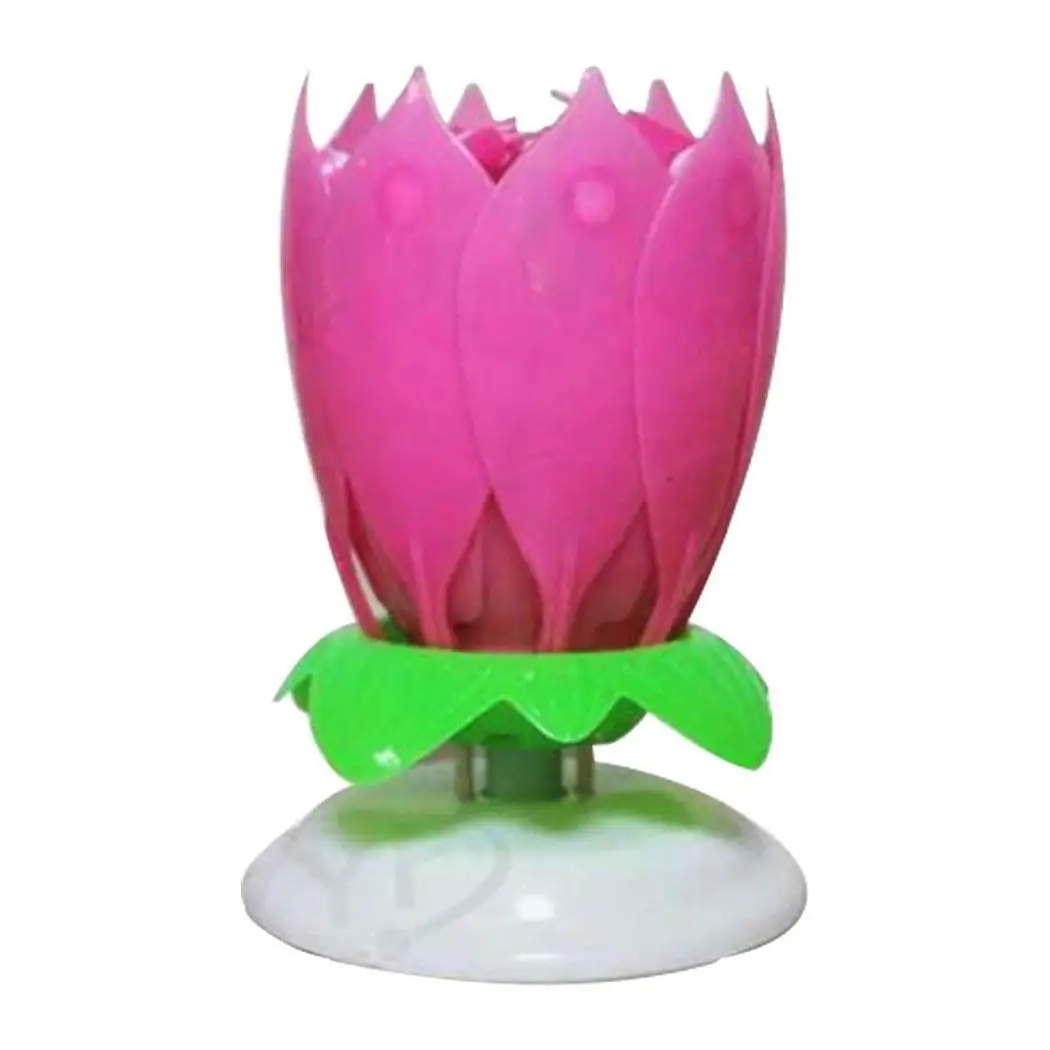 Новинка 6 цветов модный цветок лотоса фестиваль торт на день рождения