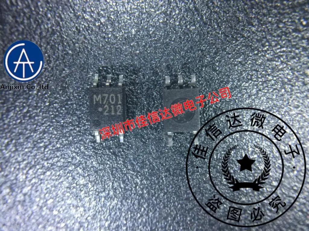 

10 шт., 100% оригинальная новинка, в наличии, HCPL-M701 Silkscreen M701, SOP5, изолятор оптопары Оптрон