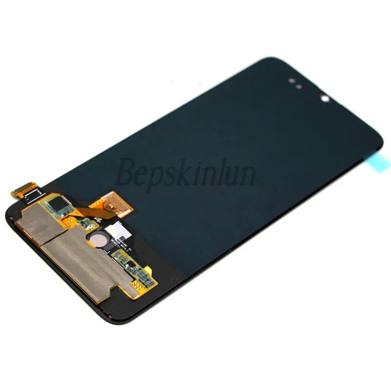 

Bepskinlun For OnePlus 6T Original LCD Display Touch Screen Digitizer Panel Assembly With/Without Frame Replacement 100% Tested