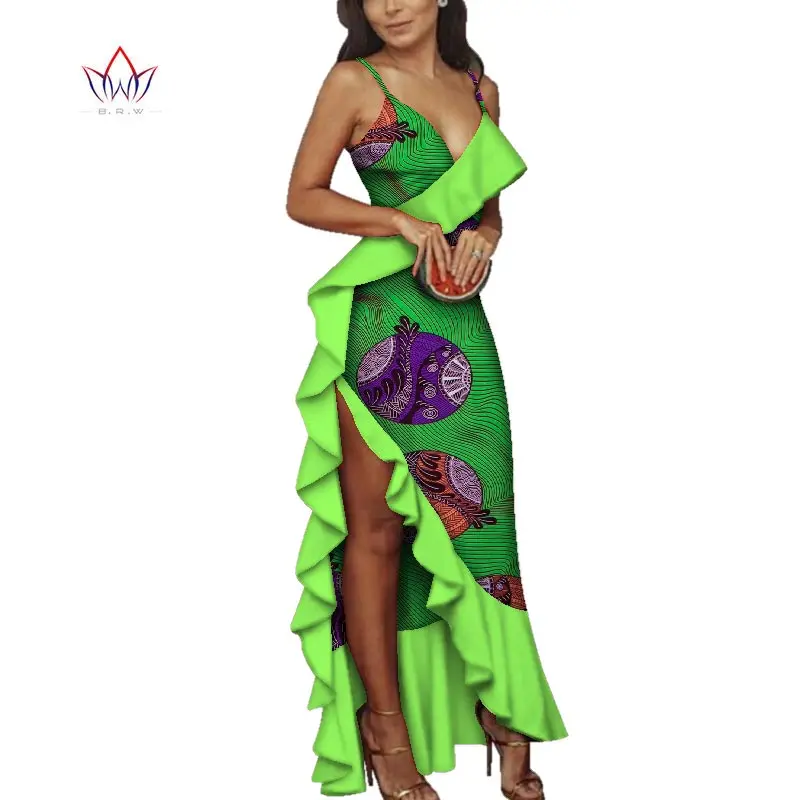 Летние женские традиционные платья в африканском стиле брендовая одежда на