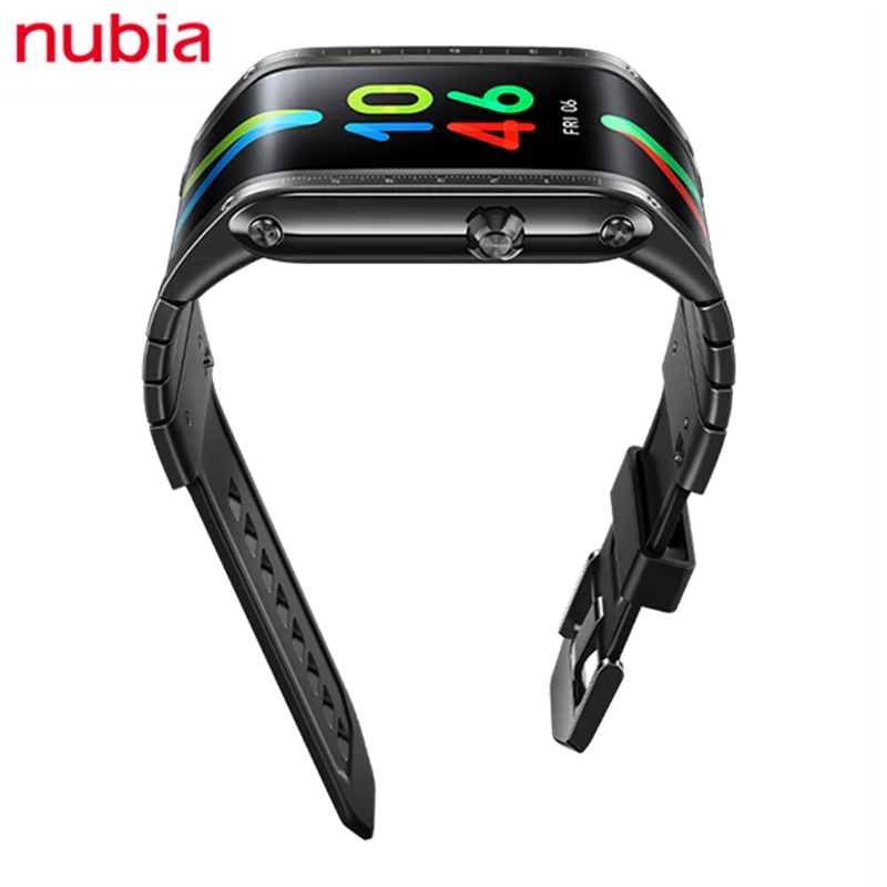 Оригинальные Смарт часы Nubia 4 01 дюйма складной гибкий дисплей Snapdragon 8909 Вт Bluetooth для