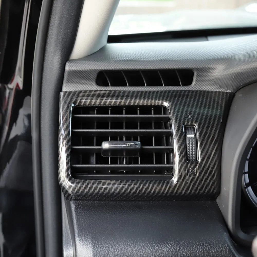 

Areyourshop All Console Side Air Conditioner Outlet Vent Trim Cover For 4Runner 2010+ ABS Car Auto Interior Accessories Parts