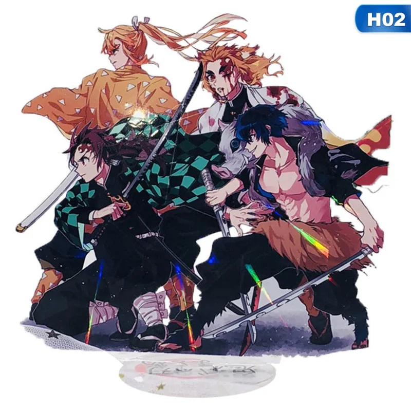 

Anime Demon Slayer Kimetsu No Yaiba Kamado Tanjirou Kamado Nezuko Acrylic Stand Figure Model Desk Decor