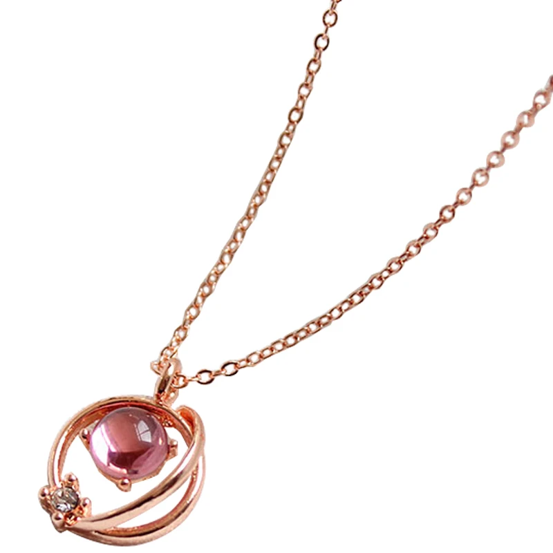 

Fashion Pendant Necklace Charm Necklace Key Shaped Pendant Necklace Fashion Clavicle Chain Rose Gold Color Necklace For Women