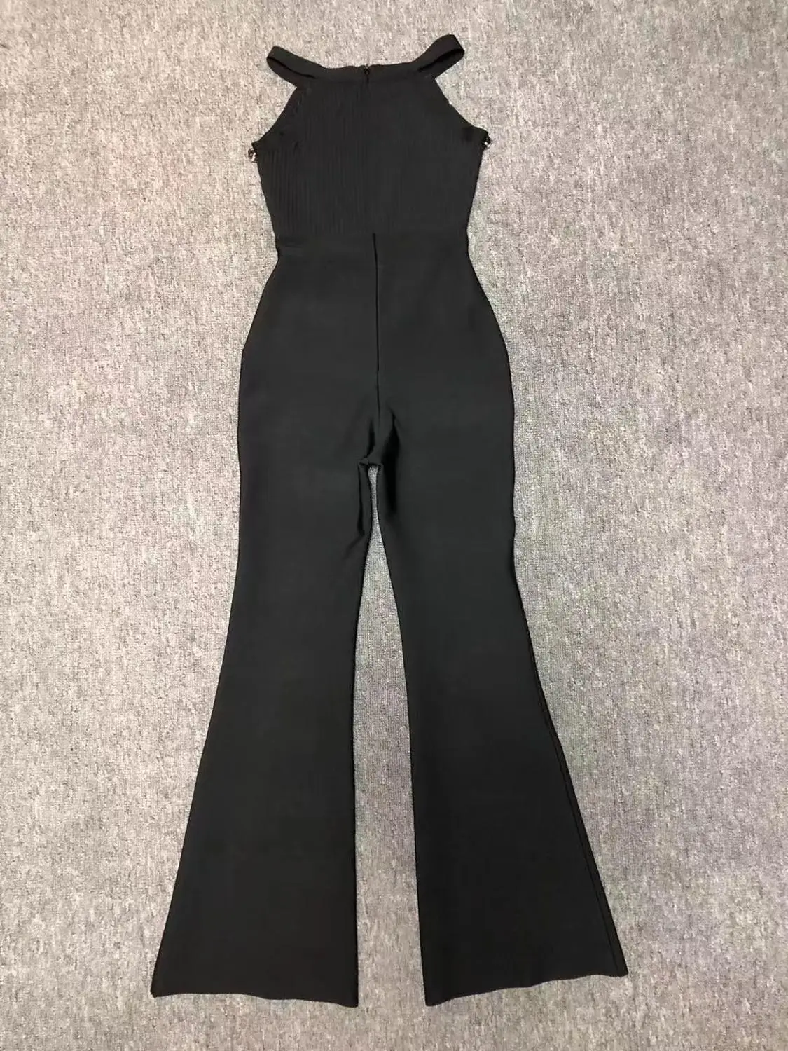 2019 летний модный элегантный женский клубный комбинезон сексуальный с круглым