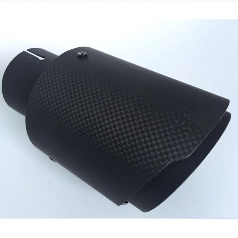 1 шт. универсальный глушитель для выхлопных газов из углеродного