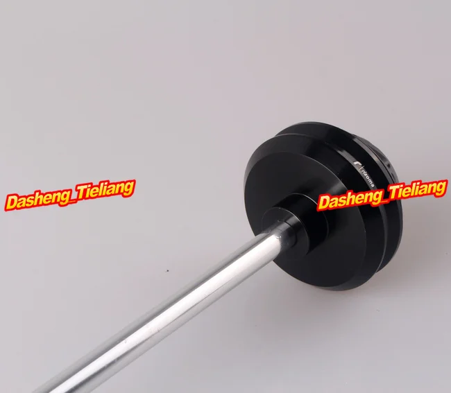 

For Yamaha T-MAX 530 2008 2009 2010 2011 2012 2013 Stator Cover Slider Frame Protector Crash, Black, Aluminum Alloy