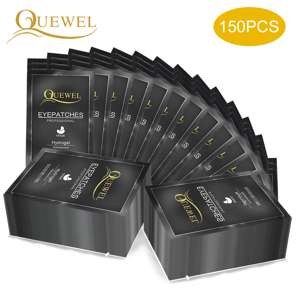 Патчи для наращивания ресниц черные одноразовые патчи глаз гидрогелевые