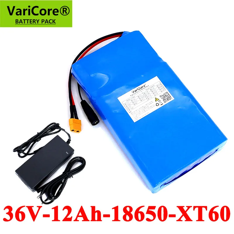 Литиевый аккумулятор VariCore 36 В 12 Ач 10 8 18650 BMS для балансировки скутера