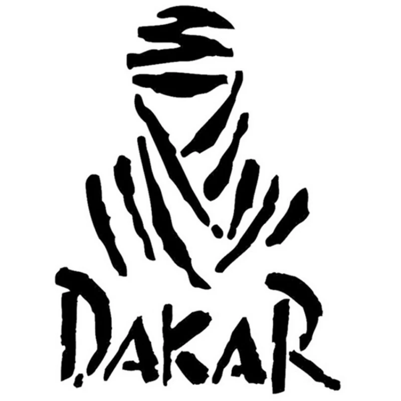 

Car Stickers Creative Universal DAKAR Off-road Reflective & Waterproof Sunscreen Car Sticker White/black PVC,13cm*10cm