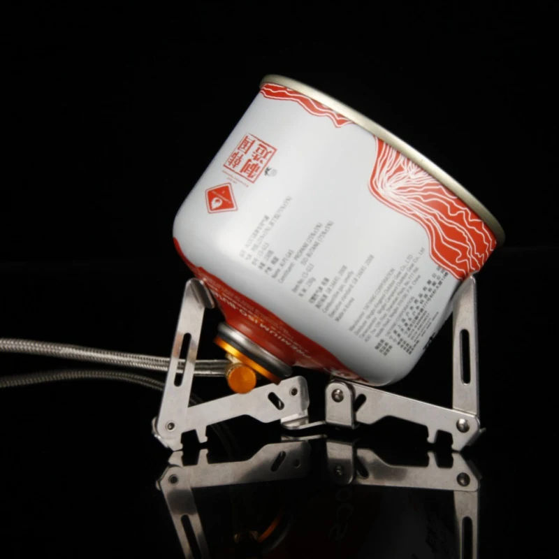 Качественный держатель для наружной газовой плиты из нержавеющей стали складной