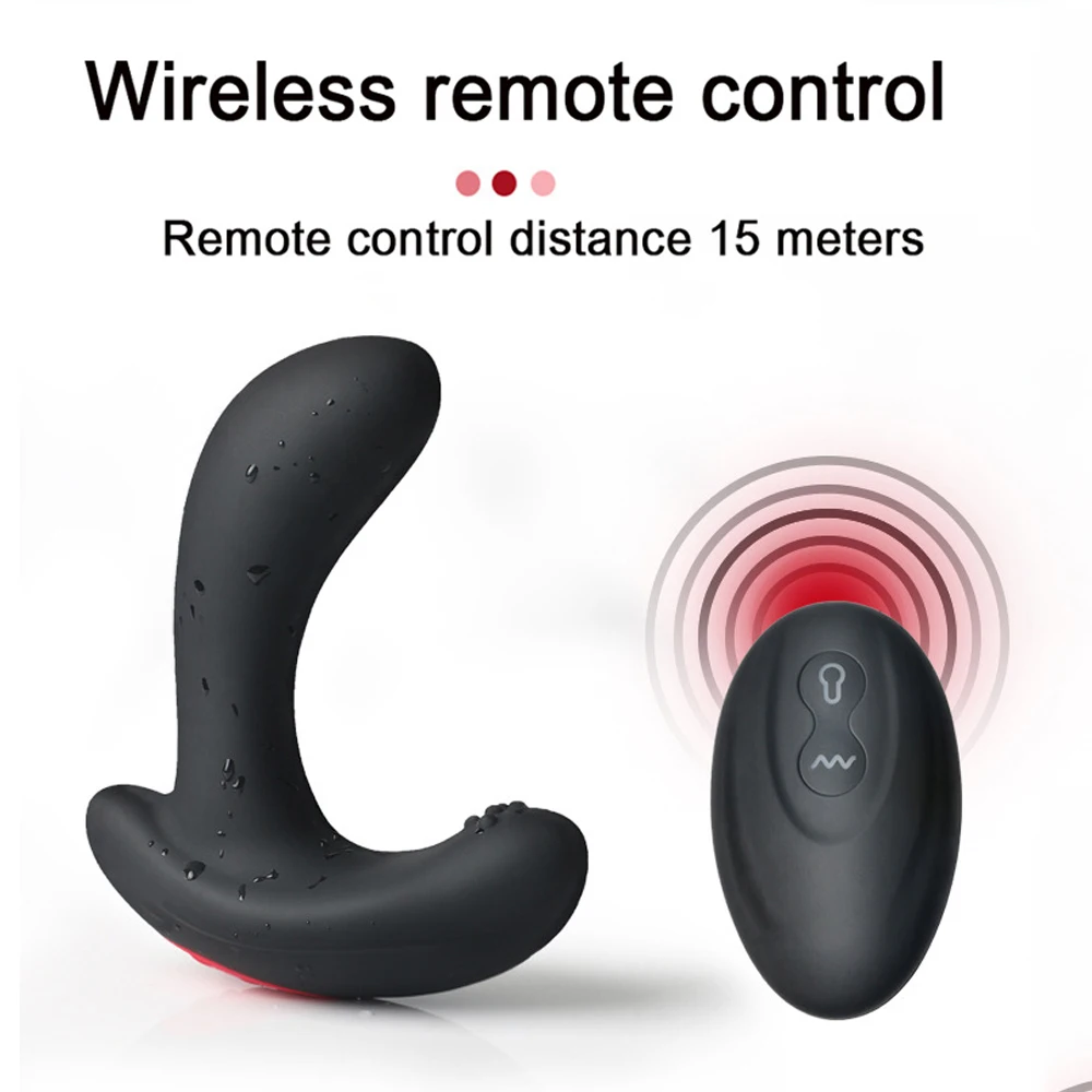 Inflatable Anal Plug Vibrating Toys For Women Vaginal Stimulation Butt Adult Sex Prostate Massager Dilatador | Красота и здоровье