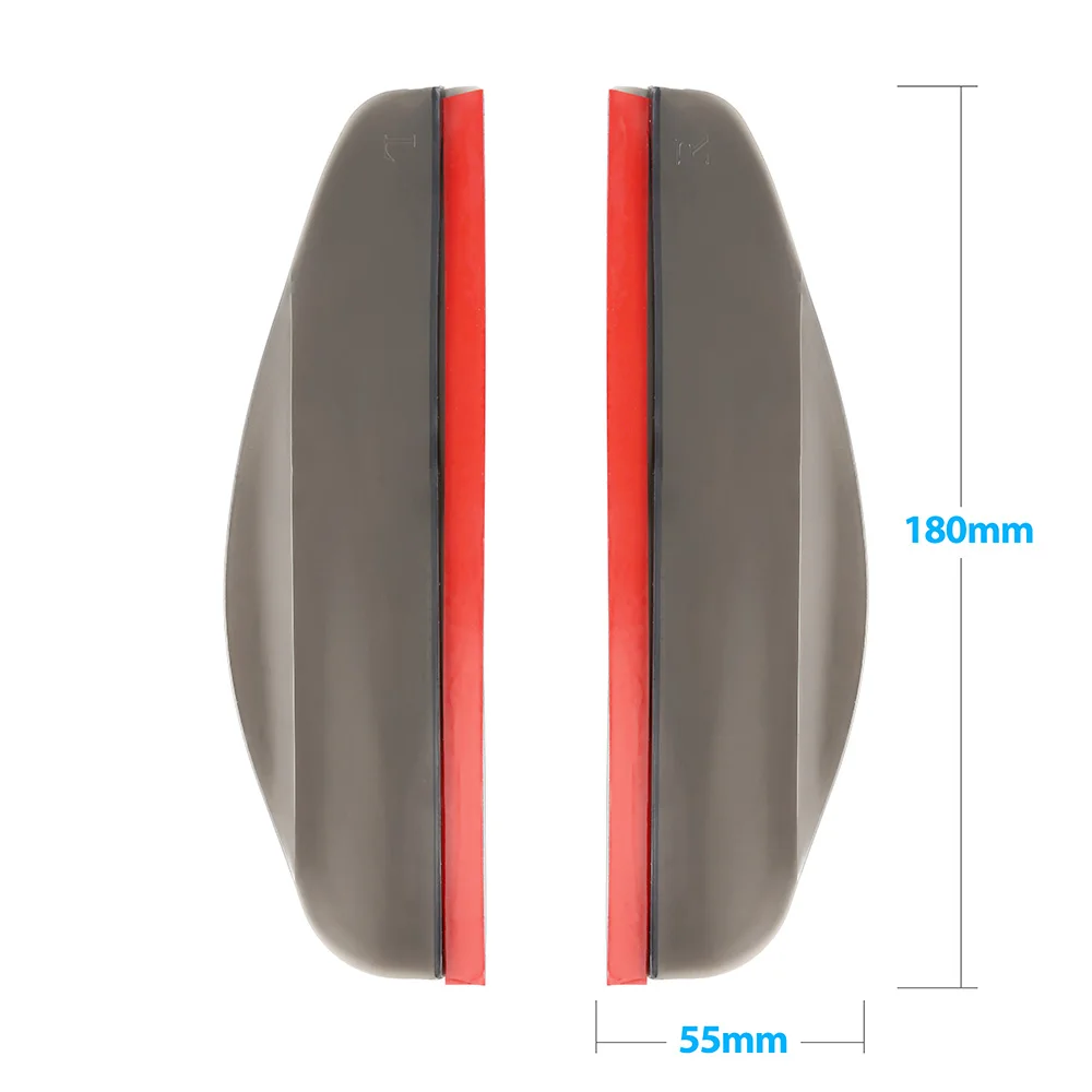 козырек зеркала заднего вида 2 шт автомобилей Зеркало солнцезащитный Дождь для