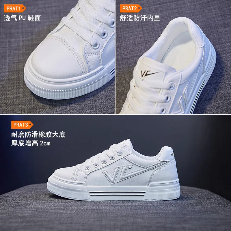 Ins han edition white shoe tide female students of new fund of 2021 autumn breathable sandals women street snap SH860 running