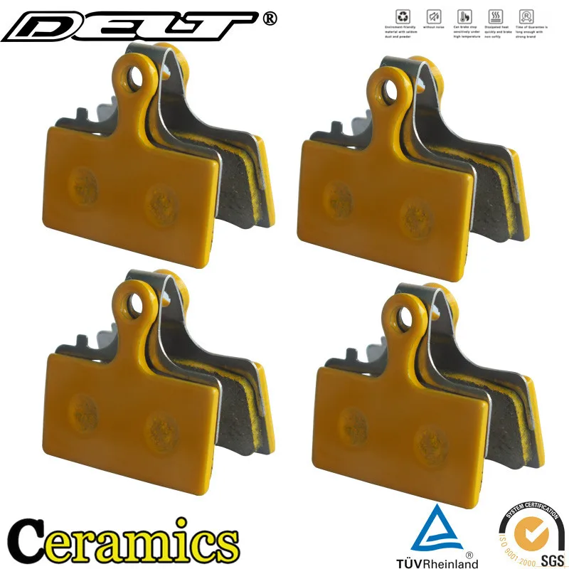 

4 Pair Ceramics Bicycle Disc Brake Pad FOR SHIMANO M985 M988 Deore XTM8000 M785 SLX M666 M615 Alfine S700 CX77 Accessories