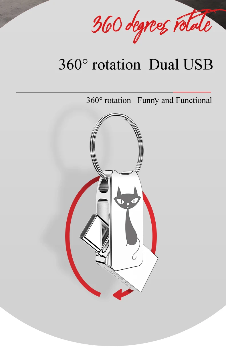 DM USB C флеш-накопитель 64 Гб PD163 Тип C USB флеш-накопитель 32 Гб OTG usb флешка высокая скорость cle USB 3,0 флеш-накопитель