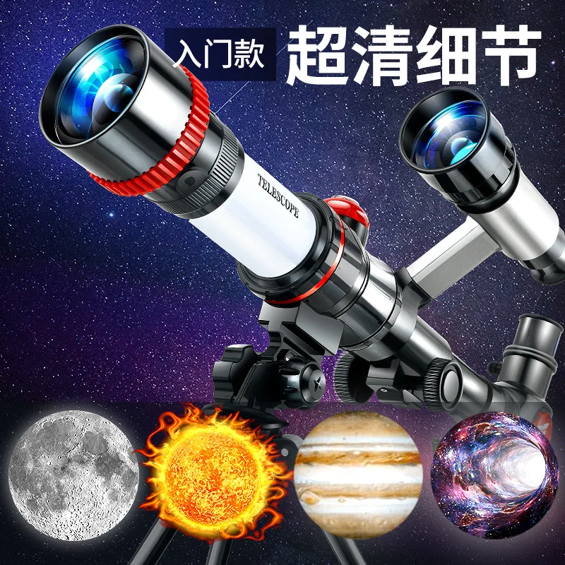 

New Astronomy Telescope for Kids Adults Beginners Astronomical Binocular with Tripod for Camping Stargazing Planet Observing