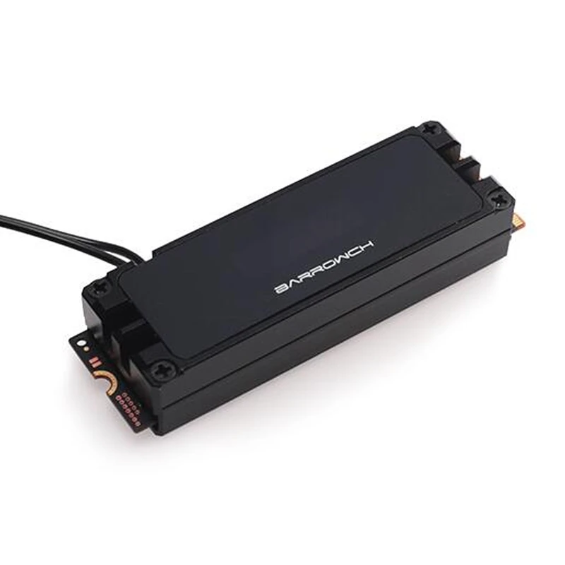 

Barrowch FBM2TZ-01, M.2 Solid State Drive Digital Display Cooling Kit, for 2280/22110 Specification M2 Type SSD