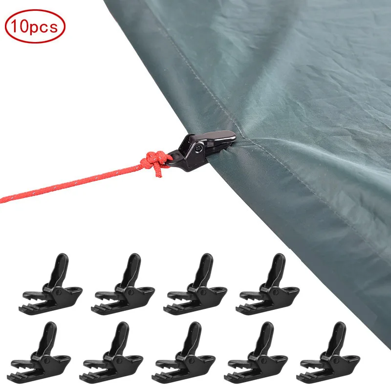 10/1 шт. Складная навесная палатка с зажимным хомутом брезентовое Укрытие Открытый