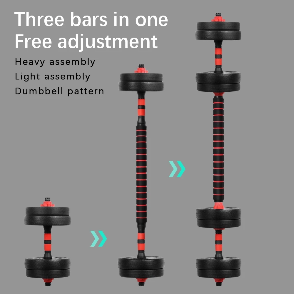 OneTwoFit 30 кг набор гантелей регулируемые гантели для тренажерного зала комплект