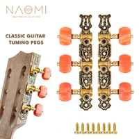 naomi alice ao 020hv2p 2pcslr classical guitar tuning keys pegs string tuners 114 gear ration 33 machine heads