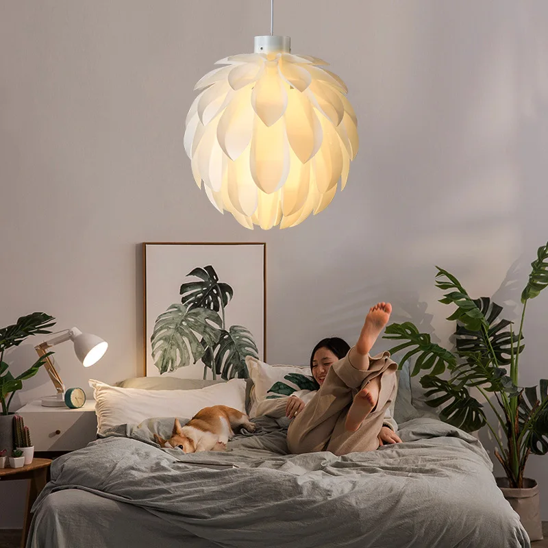 Скандинавская Подвесная лампа в виде лепестков Дании простой креативный