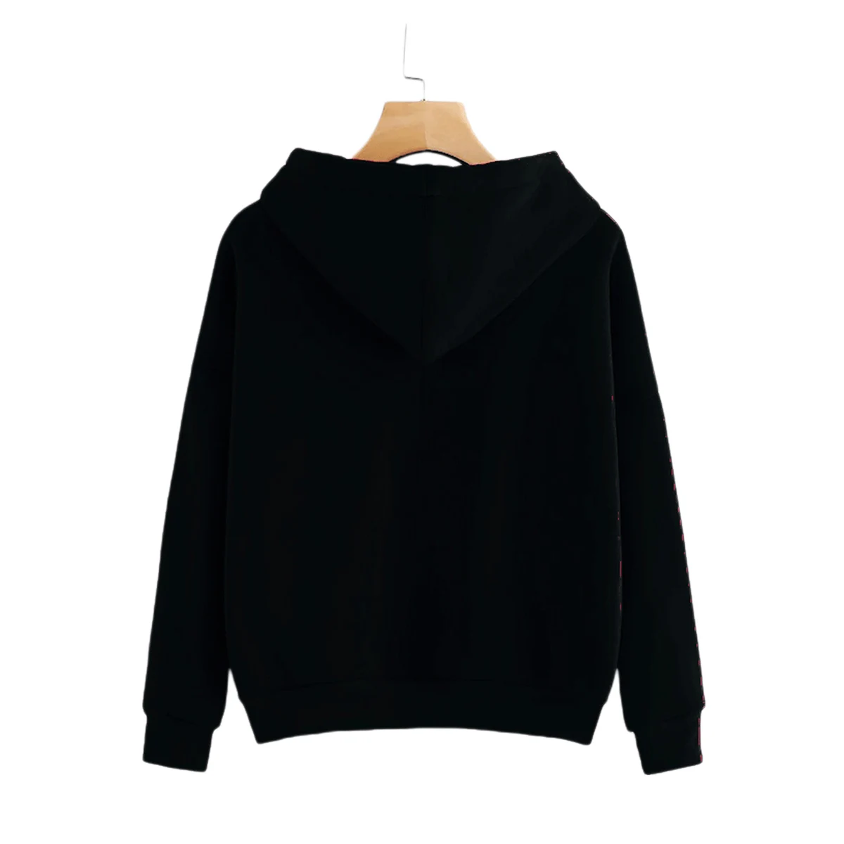 

AA Women Long Sleeve Letter Print Hoodie Women Fashion Loose Hooded Top for Shopping Daily Wear