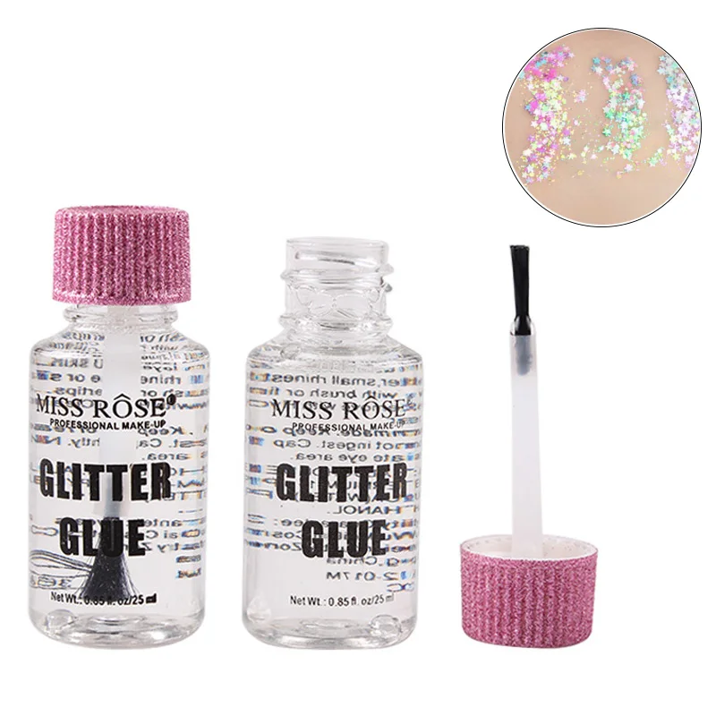 Античувствительные гипоаллергенные блестящие тени для век Клей стойкий