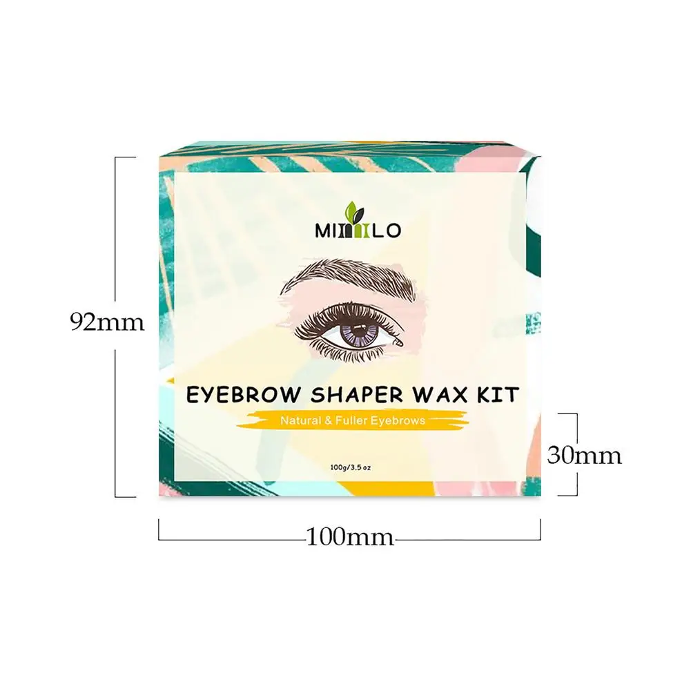

High Quality Eyebrow Soap Wax With Trimmer Fluffy Feathery Eyebrows Pomade Gel For Eyebrow Styling Makeup Soap Brow Sculpt Lift