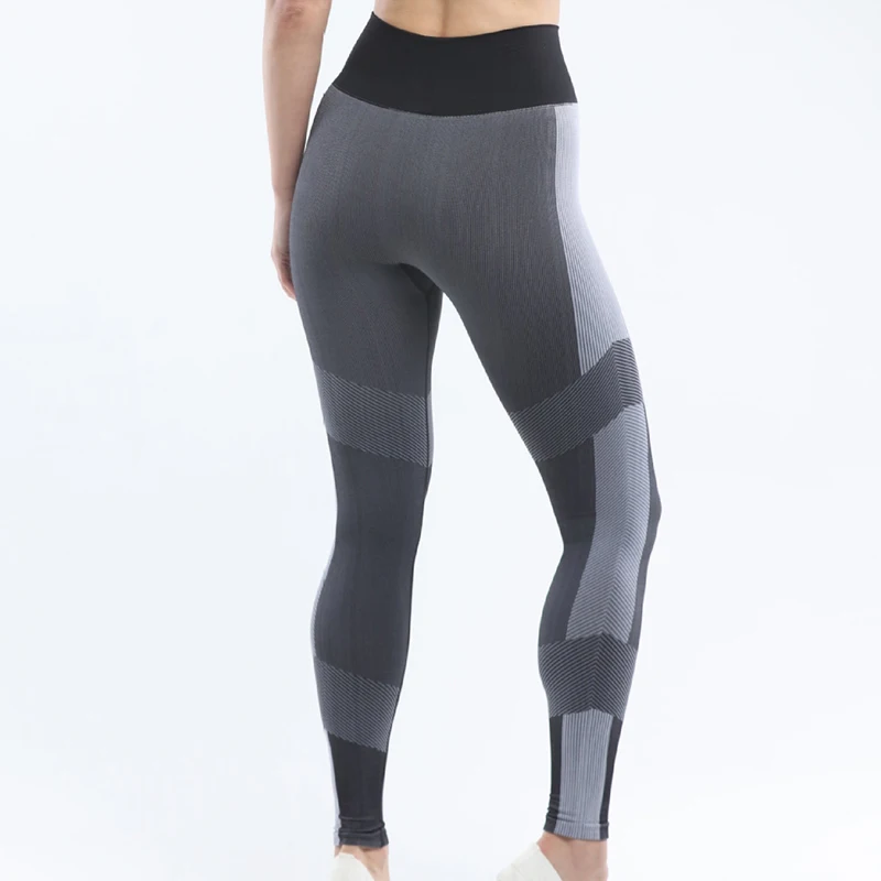 Высококачественный комплект из 2 предметов для тренировок Женский бесшовный