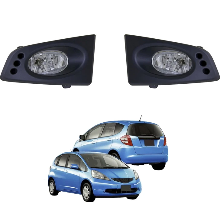 Для Honda Fit/Джаз G Тип 2008 2009 2010 2011 RHD бампер противотуманные фары в сборе Aftermarket противотуманная фара w/лампа H11 переключатель провода ободок