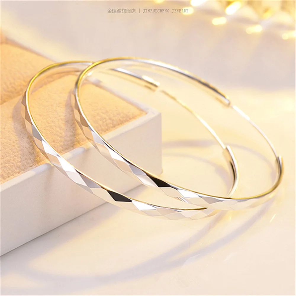 Новые трендовые большие круглые серьги-кольца с серебряным покрытием для женщин